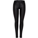 38 Jeans Only Royal Rock Coated Skinny Fit Jeans - Black/Black