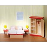 Goki Dockor & Dockhus Goki Furniture for Flexible Puppets Bedroom Basic 51715