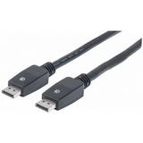 DisplayPort-DisplayPort - DisplayPort-kablar Manhattan DisplayPort-DisplayPort 10m
