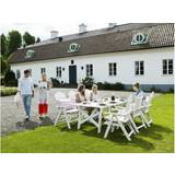 Trädgårdsmöbler grupp Utemöbler Hillerstorp Bullerö 200x90cm table incl. 6 Folding Chairs Matgrupp