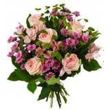 Lila Snittblommor Blommor till begravning & kondoleanser Smickra Blandade blommor
