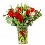 Tulpaner Snittblommor Blommor till begravning & kondoleanser Adore Bouquet Blandade blommor