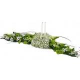 Ljus Snittblommor Blommor till begravning & kondoleanser Light Decoration Lång bukett