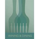 Vissevasse Wining & Dining Poster 50x70cm