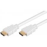Båda kontakterna - HDMI-kablar Goobay HDMI - HDMI High Speed with Ethernet 0.5m