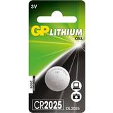 Batterier - Lithium Batterier & Laddbart GP Batteries CR2025