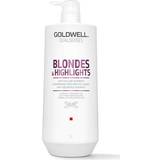 Pumpflaskor Silverschampon Goldwell Dualsenses Blondes & Highlights Anti-Yellow Shampoo 1000ml