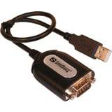 1.1 Kablar Sandberg USB A - VGA Adapter 0.3m