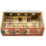 Kids Globe Hästar Lekset Kids Globe Horse Stable with 7 Boxes for Horses 610595