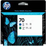HP Blå Skrivhuvuden HP 70 Printhead (Blue/Green)