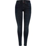 Only Shape Reg Skinny Fit Jeans - Blue/Dark Blue Denim