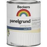 Beckers Grundfärger - Träfärger Målarfärg Beckers Panel Basic Träfärg Vit 0.9