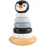 Magni Hav Babyleksaker Magni Penguin Stacking Tower