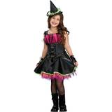 Häxor - Rosa Maskeradkläder Rubies Kids Rockin' Out Witch Costume