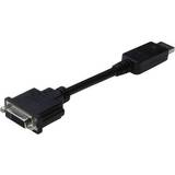 DVI - Skärmad Kablar Digitus DisplayPort - DVI-I Adapter M-F 0.2m