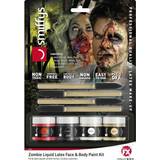 Beige - Unisex Smink Smiffys Horror Zombie Liquid Latex Kit