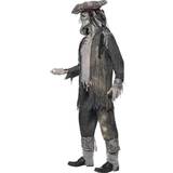Herrar - Pirater Dräkter & Kläder Smiffys Ghost Ship Ghoul Costume