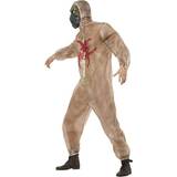 Brun - Zombies Dräkter & Kläder Smiffys Men's Zombie Biohazard Costume