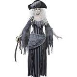 Grå - Spöken Maskeradkläder Smiffys Ghost Ship Princess Costume