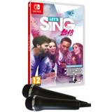 Lets sing Let's Sing 2018 - 2x Microphones (Switch)