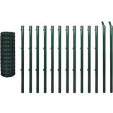 PVC Stängsel kit vidaXL Set Euro Fence 100cmx25m