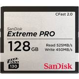 CFast 2.0 Minneskort SanDisk Extreme Pro CFast 2.0 525/450MB/s 128GB