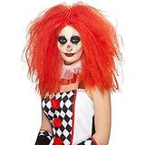 Vit Peruker Smiffys Clown Wig
