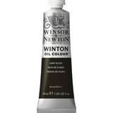 Svarta Oljefärg Winsor & Newton Winton Oil Color Lamp Black 37ml