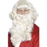 Ansiktshår - Unisex Tillbehör Smiffys Luxury Santa Beard White