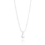 Efva Attling Förlovningsringar Halsband Efva Attling Happy Tear Silver Pendant Necklace - 40cm