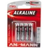 Ansmann Alkaliska - Engångsbatterier Batterier & Laddbart Ansmann Alkaline Micro AAA 4-pack