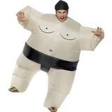 Fighting - Vit Maskeradkläder Smiffys Sumo Wrestler Costume