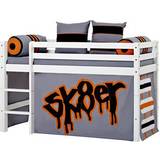 HoppeKids Orange Textilier HoppeKids Skater Curtain for Halfhigh Bed 70x160cm