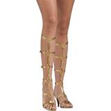 Damer - Guld Skor Rubies Women's Goddess Sandals