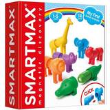 Elefanter - Plastleksaker Magnetiska symboler Smartmax My First Safari Animals