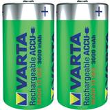 C (LR14) Batterier & Laddbart Varta Accu C 3000mAh 2-pack