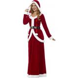 Damer - Jul Maskeradkläder Smiffys Deluxe Ms Claus Costume