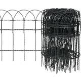 Järn Stängselnät vidaXL Garden Lawn Edging Border Fence 40cmx10m