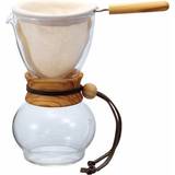 Pour Overs Hario Drip Pot Olive Wood 1 Cup