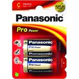 Engångsbatterier Batterier & Laddbart Panasonic LR14PPG 2 Pack