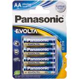 Beige Batterier & Laddbart Panasonic LR6EGE 4 Pack
