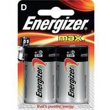 Energizer D (LR20) Batterier & Laddbart Energizer E95 2-pack