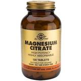 Solgar D-vitaminer Vitaminer & Kosttillskott Solgar Magnesium Citrat 200mg 120 st
