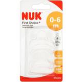 Nuk First Choice+ Silicone Dinapp 0-6 mån 2-pack