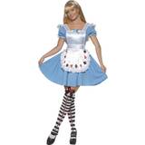 Spel & Leksaker - Vit Maskeradkläder Smiffys Deck of Cards Girl Costume