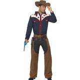 Brun - Vilda västern Maskeradkläder Smiffys Rodeo Cowboy Costume