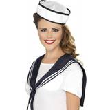 Blå - Uniformer & Yrken Huvudbonader Smiffys Sailor Instant Kit with Scarf & Hat