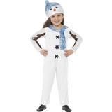 Blå - Jul Maskeradkläder Smiffys Snögubbedräkt Barn