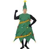 Jul - Lila Maskeradkläder Smiffys New Deluxe Christmas Tree Costume Green