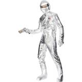 Astronauter - Dräkter Maskeradkläder Smiffys Spaceman Costume Silver